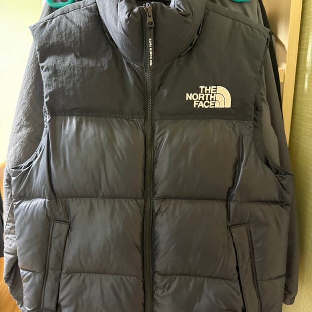 노스페이스 패딩조끼 블랙 NV3NP55D 0632 RBK 095(M)