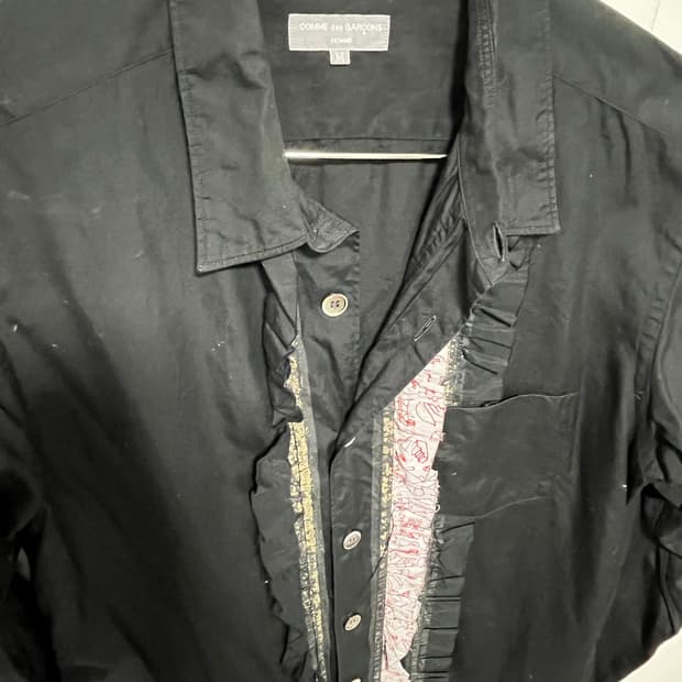 Comme des garcons HOMME 03s Frill Shirts