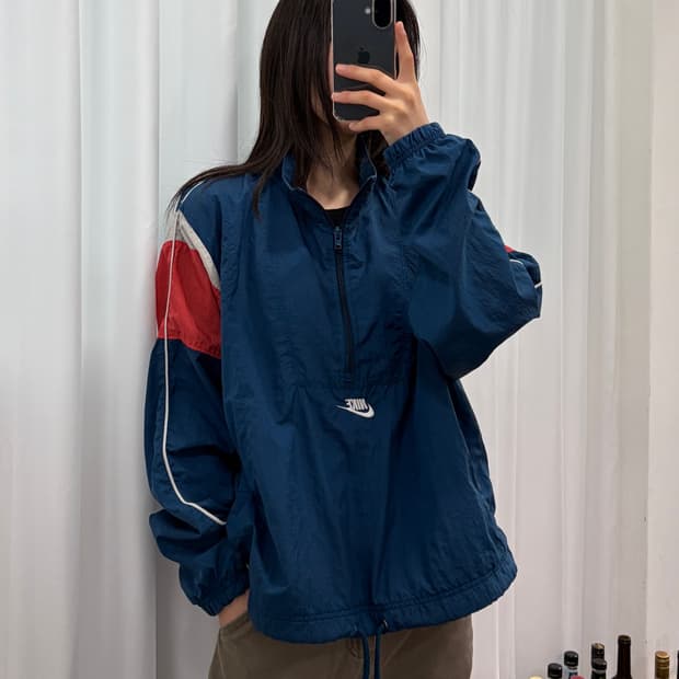 [M]나이키 헤리티지 빈티지 우븐 바람막이