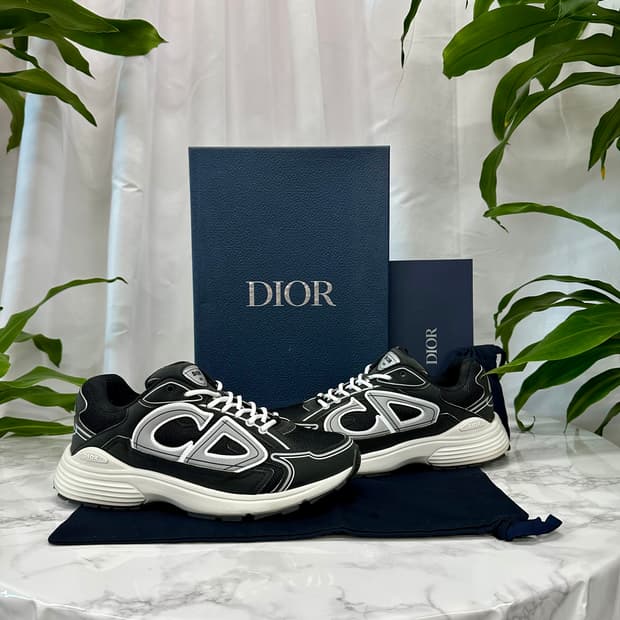 [풀구성] 디올 B30 스니커즈 메쉬 테크니컬 블랙