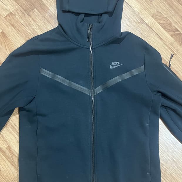 나이크 테크플리스 후드