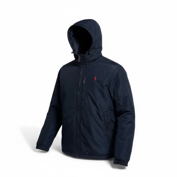 폴로 나일론 경량 패딩