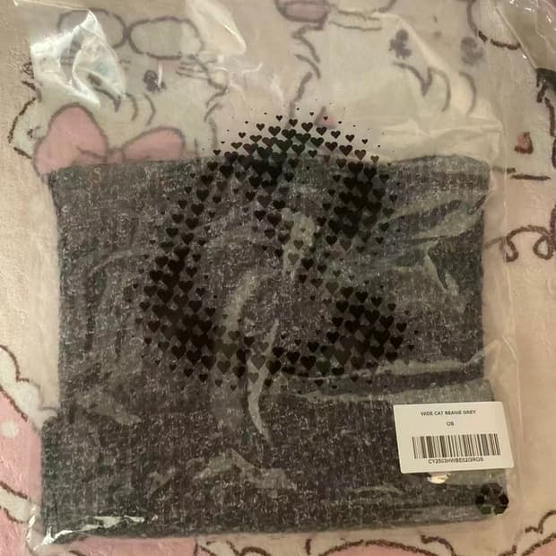 코이세이오 와이드캣 비니 그레이