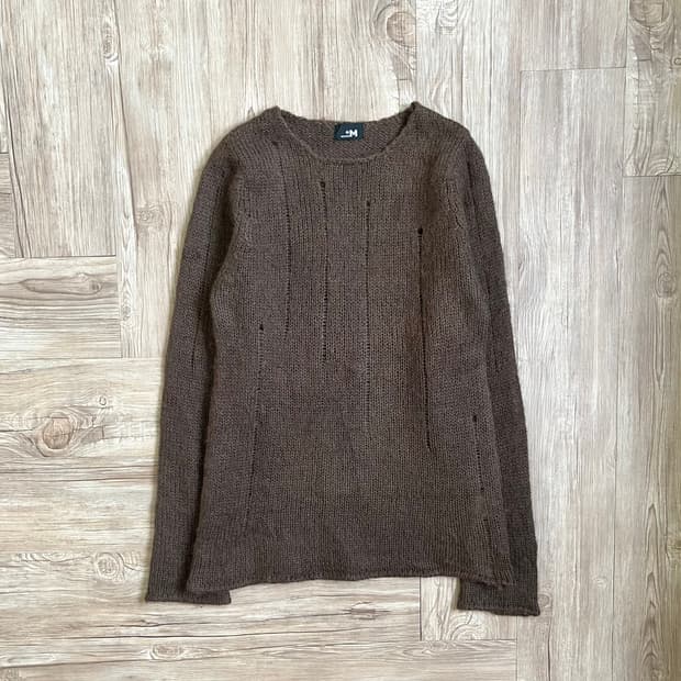UNTITLED 브라운 스시루 스웨터 