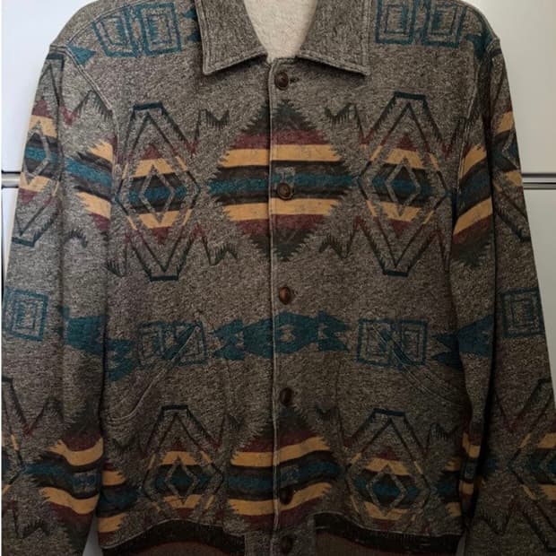 RRL 나바호 니트 가디건