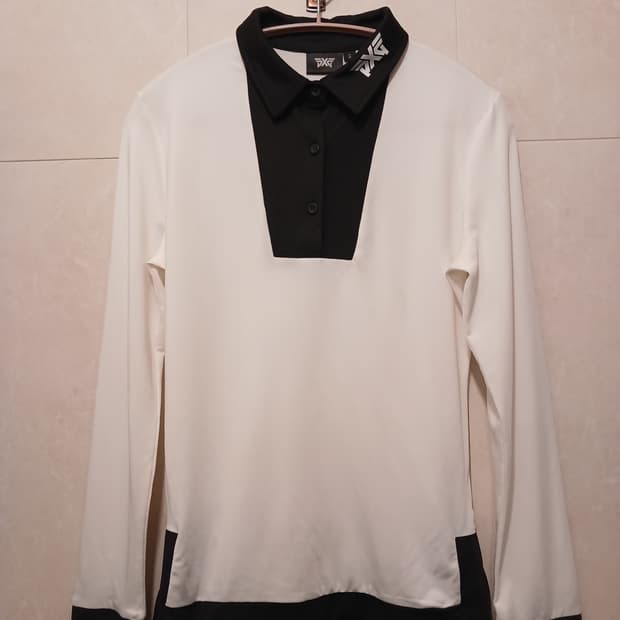 PXG 정품 여성 골프 긴팔 카라 티셔츠 S 사이즈