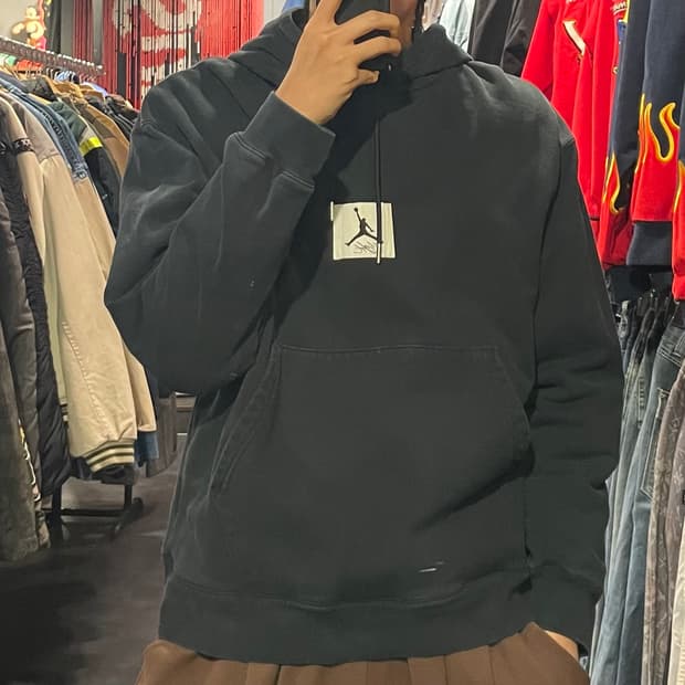 [IM] nike jordan 나이키 조던 블랙 후드