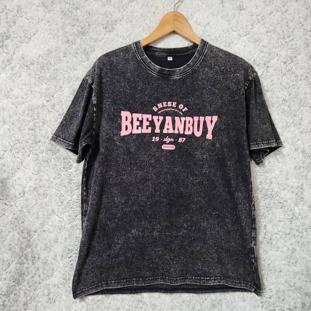 956A [M] BEEYANBUY 워싱 빈티지 티셔츠