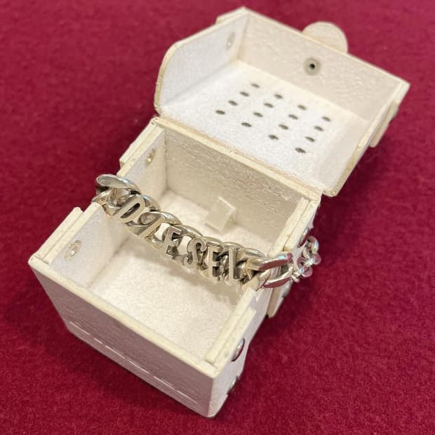 DIESEL Logo chain bracelet 
