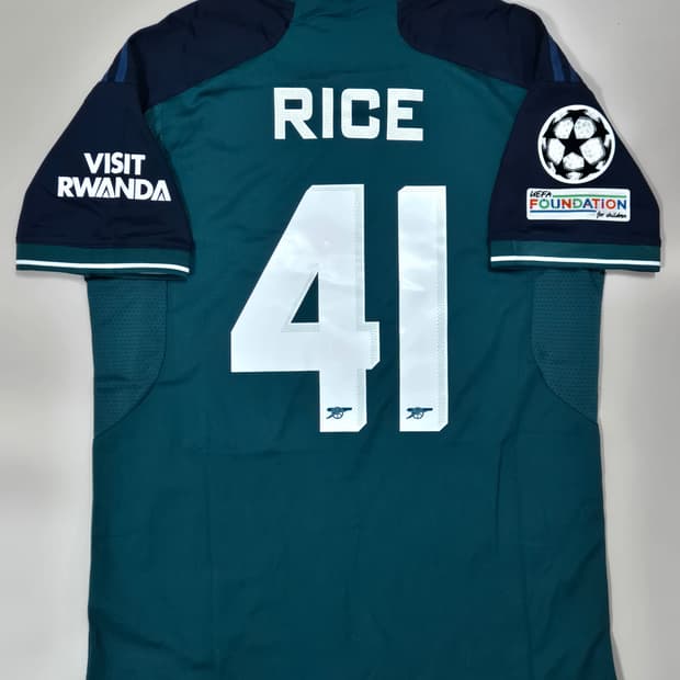 23-24 아스날 써드킷 데클란 라이스 반팔 유니폼 M