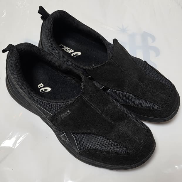 키코맛 아식스 라이프워커 101 2E와이드 블랙 275