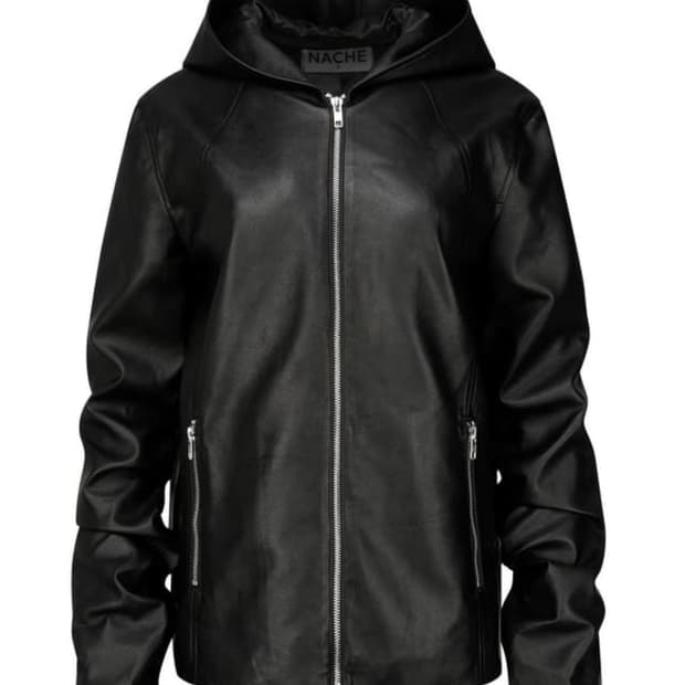 구해요) 나체 후드 레더 자켓 2 사이즈