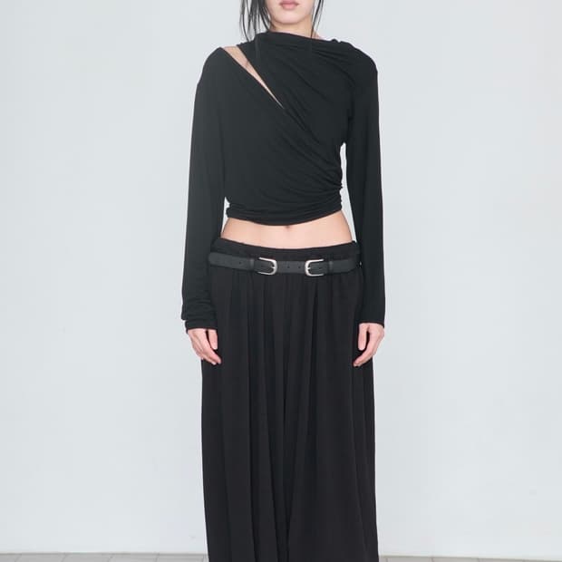 세릭 Wide Balloon Pants _ black