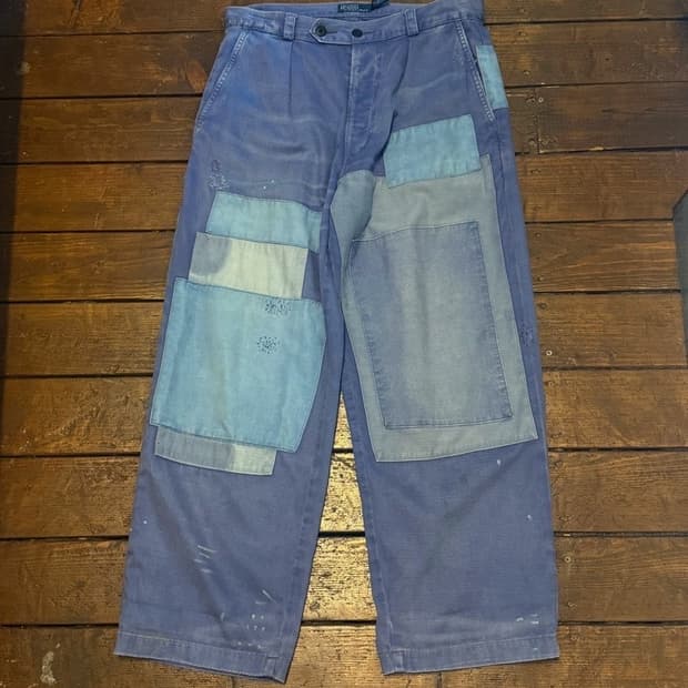 폴로랄프로렌 Polo Ralph Lauren 패치워크 프렌치 워크 팬츠