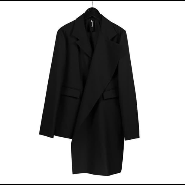 요지야마모토 비대칭 블레이저