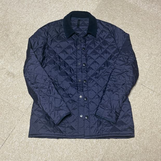 바버 리버스데일 퀼팅자켓 네이비 L