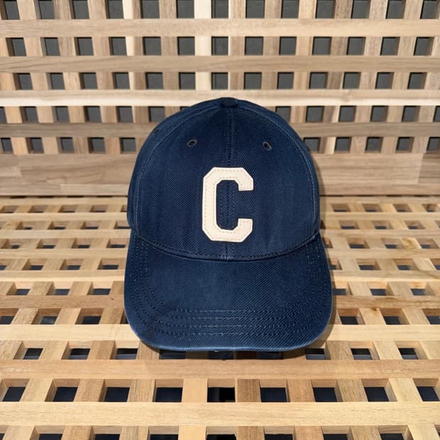 코치 C로고 레더스트랩 캡