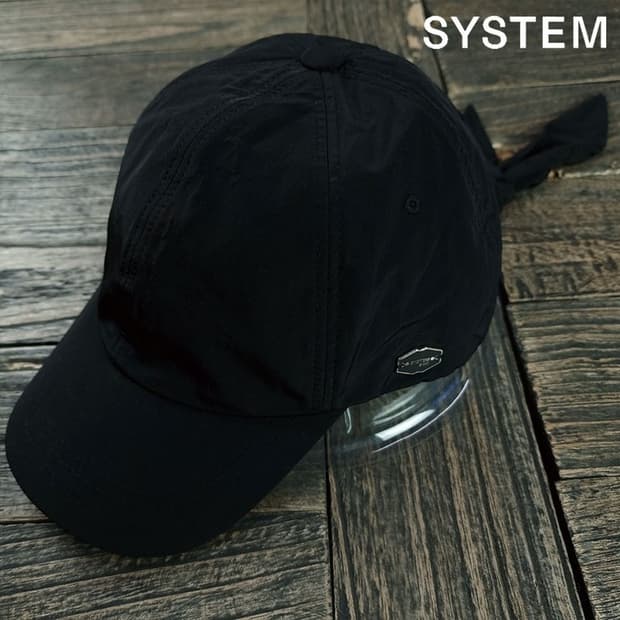 [SYSTEM] 시스템 듀렉 볼캡 듀렉캡 블랙 M22018