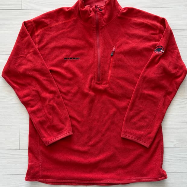 올드 마무트 mammut 집업 자켓 와인 컬러 XL (100-105)