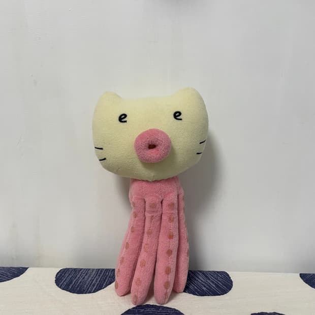 문어 고양이 인형