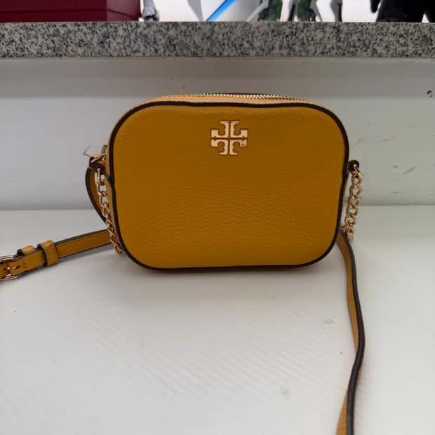 정품) 토리버치 옐로우 미니 크로스백 체인백 