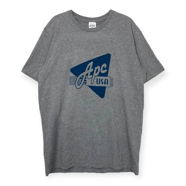 Apc 아페쎄 로고 반팔 티셔츠