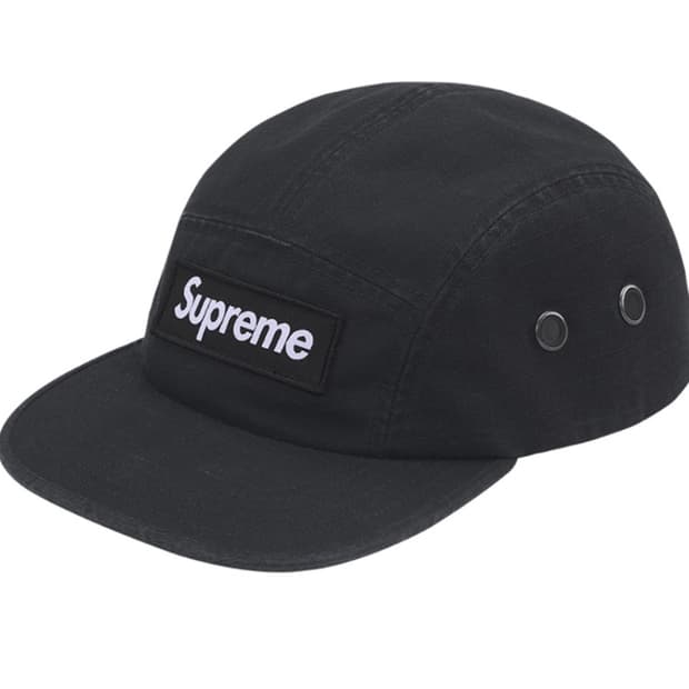 [OS] 슈프림 26fw 밀리터리 캠프캡 블랙