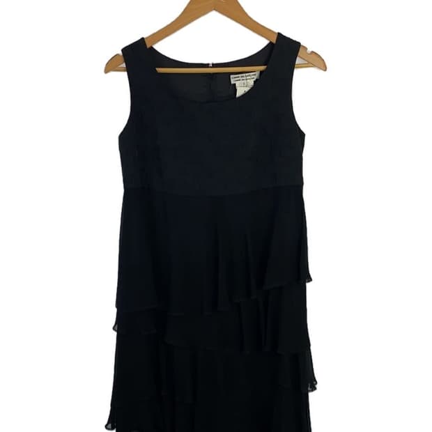 Comme des garcons shirring dress