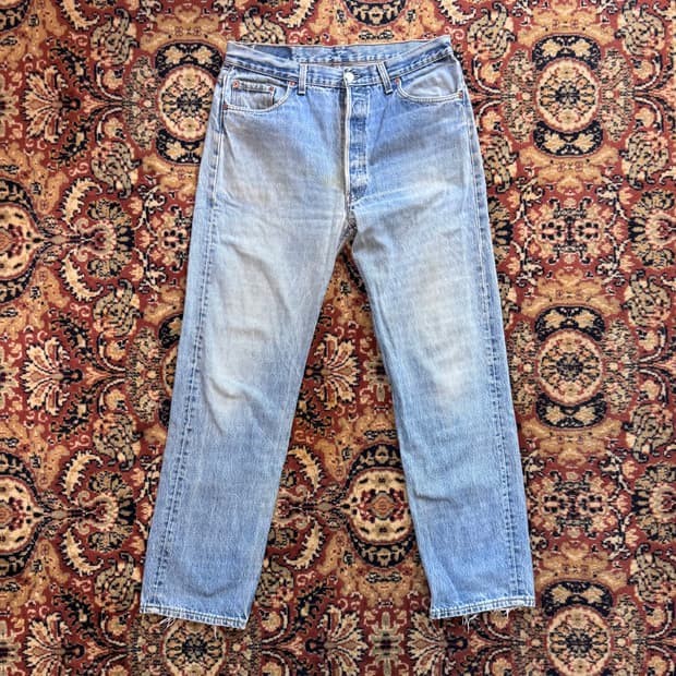 90s usa 빈티지 리바이스 501 데님 36(34~35) (619)