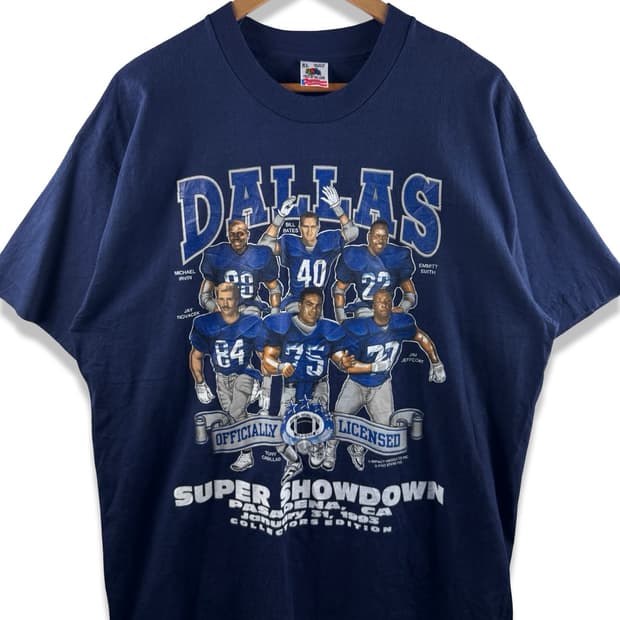 90S 미국제조 댈러스 카우보이 싱글스티치 티2295