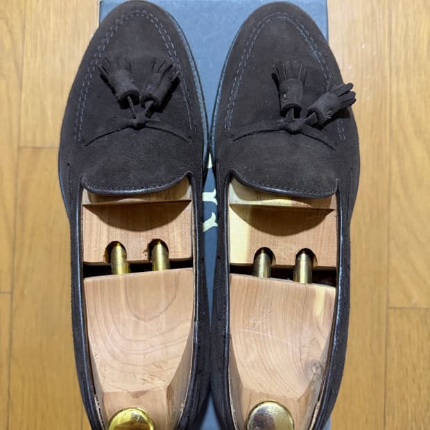 Alden 알든 666 스웨이드 로퍼 8.5