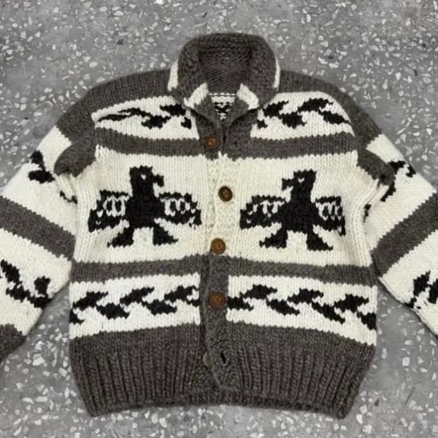 캐나다 독수리 버진울 코위찬 L사이즈