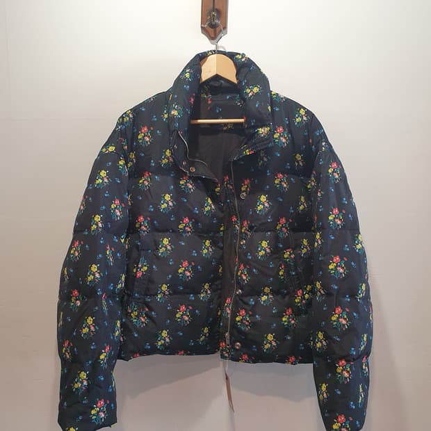 플라워 덕다운 패딩