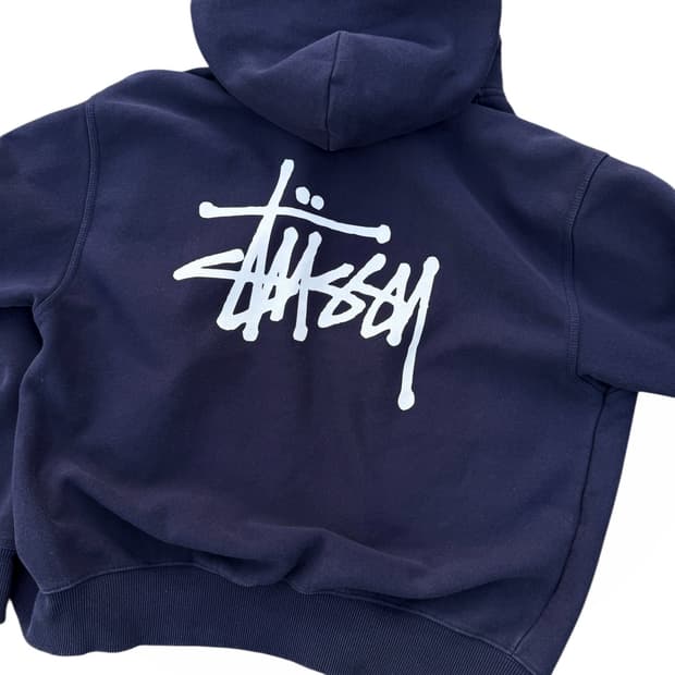 Stussy 스투시 스탁로고 후드집업