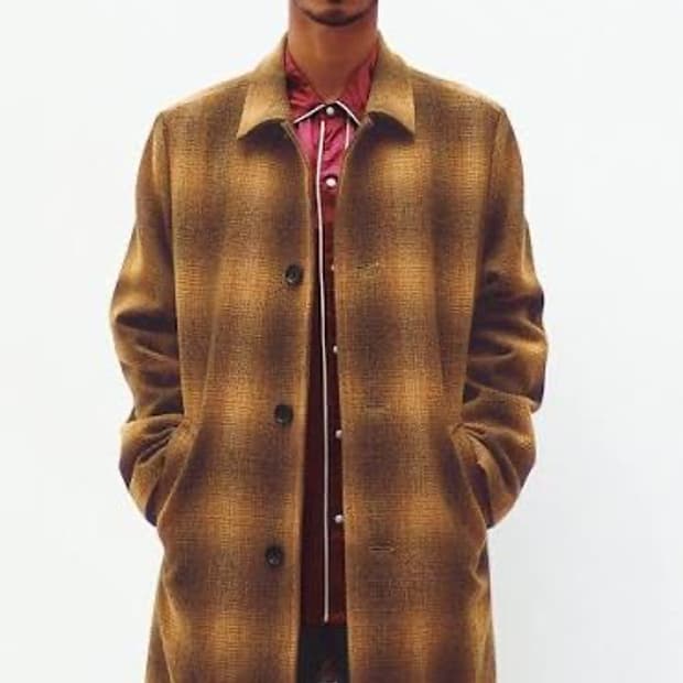 슈프림 16FW 쉐도우 플레드 코트 L