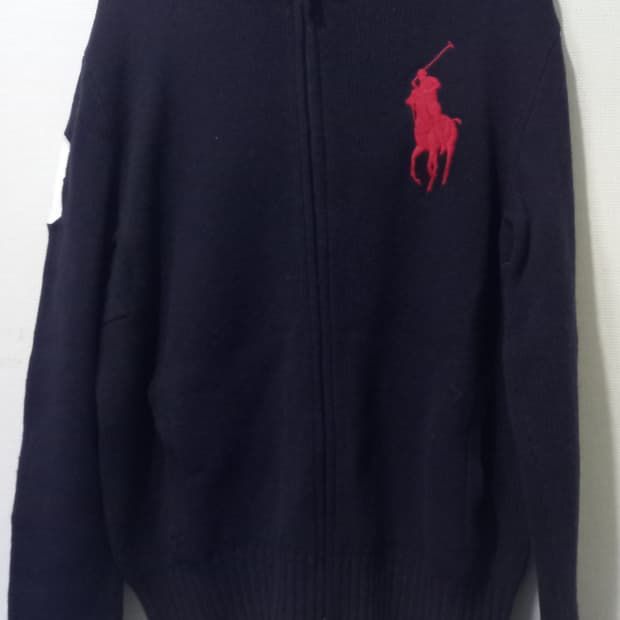 폴로 POLO 빅포니 니트집업 90/S