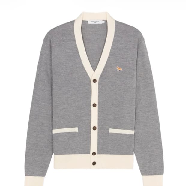 메종키츠네 가디건 xxs