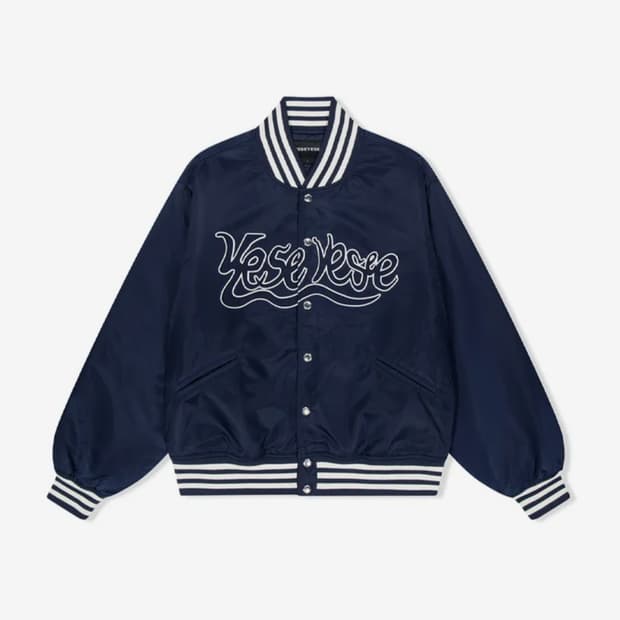 예스아이씨 스타디움 자켓 Y.E.S Snail Logo Stadium 