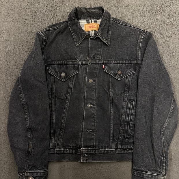 리바이스 90s 70411 버팔로체크 트러커 처분 