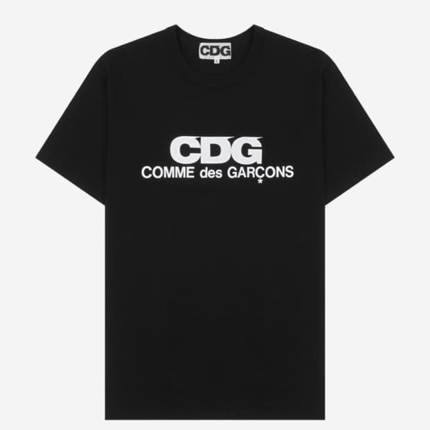 CDG Logo T-Shirt Black 꼼데가르송 반팔