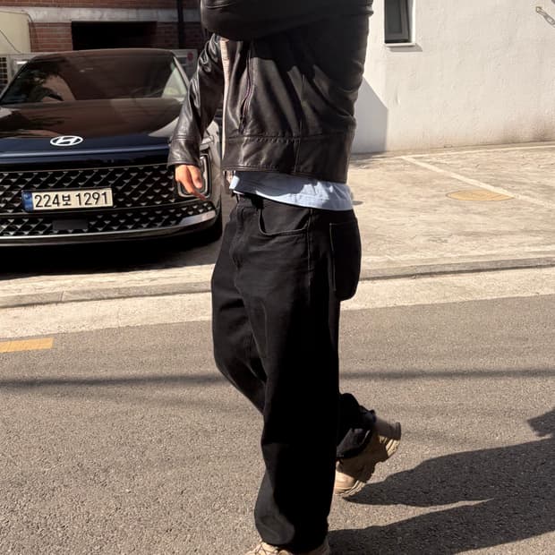 Emporio Armani Lambskin Leather Jacket