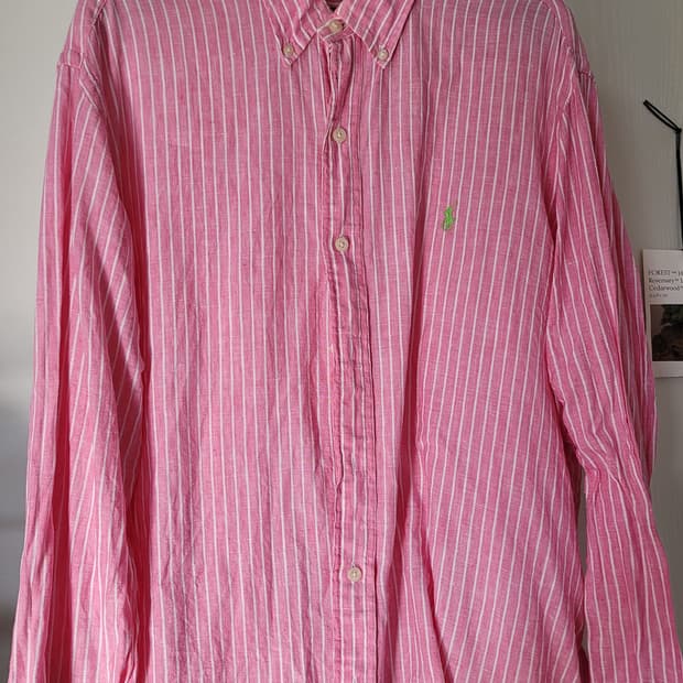 폴로 랄프로렌 린넨 셔츠