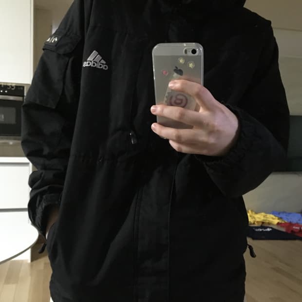 핀터깔 빈티지 아디다스 바람막이