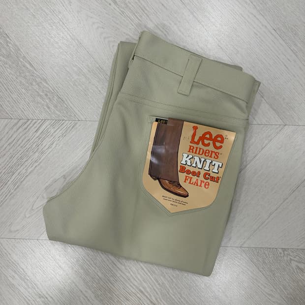 🇺🇸 70s USA 리 Lee 플레어 부츠컷 카우보이 팬츠 데드스탁