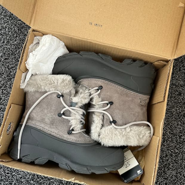 쏘렐 스노우 엔젤 레이스 여성 방한 부츠 240mm