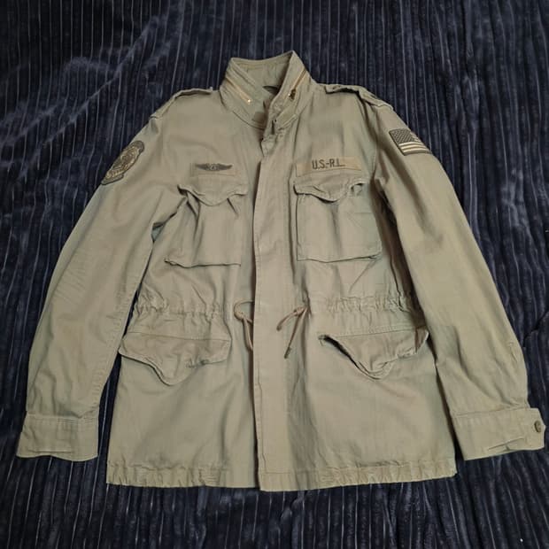 폴로 소령야상 데저트베이지 L