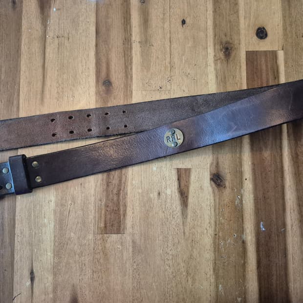 RRL 더블알엘 메달 벨트 