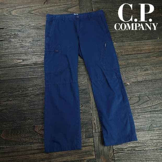 [씨피컴퍼니] 스트레이트 9부 멀티 포켓 카고 팬츠 P01612
