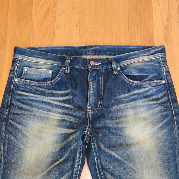 [L] Wrangler 랭글러 부츠컷 페인터진