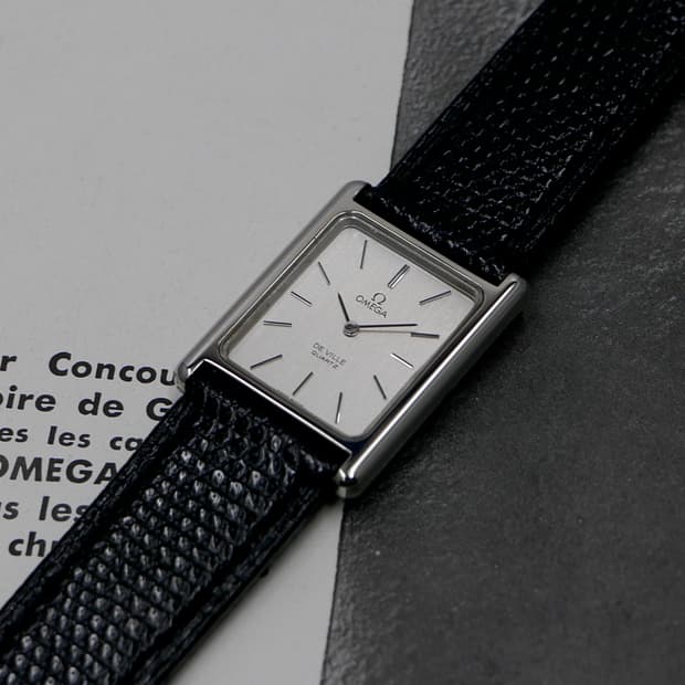 오메가 빈티지 드빌 탱크 쿼츠